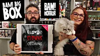 BEST EVER! The BAM Big Box Horror Clowns Autograph Mystery Box