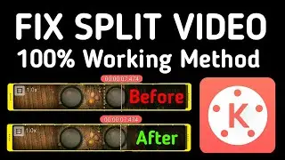 How to fix Split Video Editing problem in KineMaster