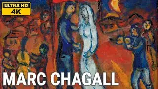 Marc Chagall: A collection of 10 oil paintings with title and year, 1970-1973 [4K]