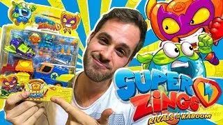 SuperZings Series 1 Mision 1 BAKERY BLAST | Mega UNBOXING SuperZings en Pe Toys