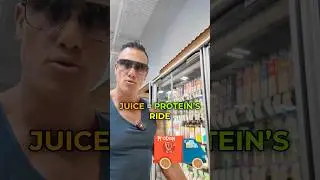 Protein is king, juice just helps give it a ride. #groceryshopping #discipline #noexcuses