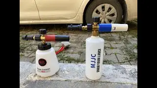 MJJC FOAM CANNON PRO + AUTOBRİTE MAGİFOAM