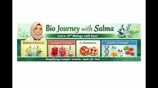 Backcross, Test Cross, Incomplete Dominance & Codominance | Class 12, NEET & BSc Biology
