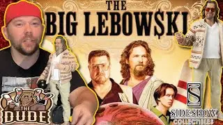 The Big Lebowski The Dude by Sideshow Jeff Bridges Figure Toy Unboxing & Review Movie Clips