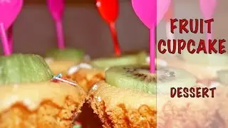 Fruit cupcakes / Simple cooking with Julia Ride