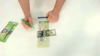 How to Use a Counterfeit Bill Detector Pen Item #8776 | Specialty Store Services