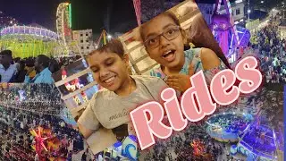 Numaish Rides || Nampally Exhibition Hyderabad 2023 || Great Joint Wheel Ride 🛞🎡 Once Visit
