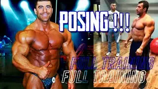 IFBB Pro Grigori Atoyan | POSING BODYBUILDING In The Gym.