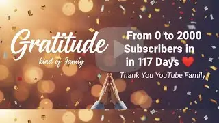 My YouTube Journey: First Video &rarr; 2000 Subscribers 🎉 | Daily Vlog Canada