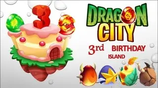 Dragon City - 3rd Birthday Island [Full Unlocked 2016]