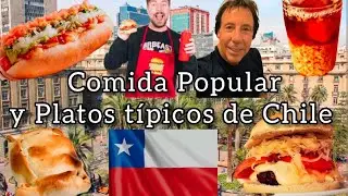 COMIDA POPULAR Y CALLEJERA DE CHILE.