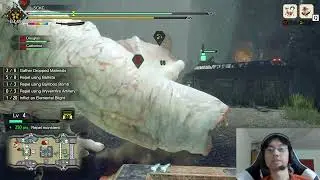 MonHun Rise playthrough #125: Rampage Apex Arzuros, HR Apex Arzuros