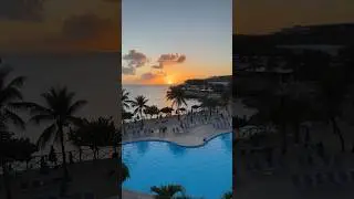 Sunset Views from Maho Bay Saint Maarten Hotel #Shorts