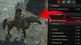 How to Finish Donan's Favor and Get Your Mount FAST! | Diablo 4
