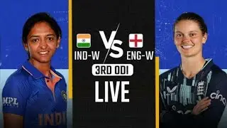 🔴 LIVE SCORECARD | INDIA WOMEN VS ENGLAND WOMEN 3RD ODI | INDW VS ENGW| CRIC SMASHERS