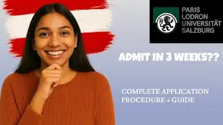 How to Apply to Paris Lodron University (University of Salzburg) | Austria Bound Ep. 2
