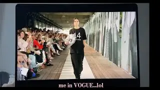 I'm in VOGUE...lol
