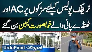 Luxury Air-Conditioned Cabins With Cold Water Installed On The Roads For The Traffic Police