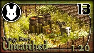 Shield Dyeing, Sheep care, Bee Skeps & more! Vintage Story: UNEARTHED! 1.20 - Ep 13