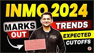 INMO 2024 Marks Out | Trends and Expected Cutoffs | Maths Olympiad | Abhay Sir | VOS