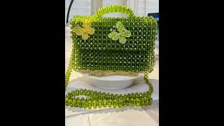 DIY:How To Make Stylish Bag/Master Class/Beaded Stylish Hand Bag/Tutorial...