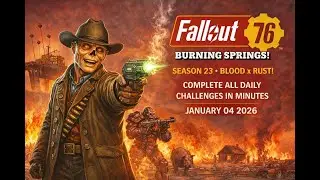 Выполните все ежедневные задания за несколько минут &ndash; Fallout 76