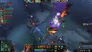 Nisha's Perspective - abusing arcane rune and killing Abed twice | Bali Major #dota2