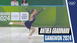 🔫 James Bond skate by Anthea Gradinaru 🇨🇭 at Gangwon 2024 🇰🇷
