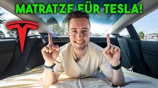 Tesla Camping: Tescamp Matratze f&uuml;r Model 3/Y (Vorstellung)