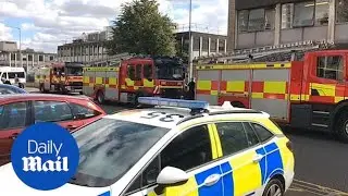 Emergency services attend substance spill at Addenbrooke's Hospital