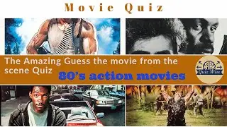 80's action movie scene quiz, how much of an action fan are you?