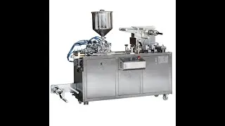 Automatic blister packaging machine for liquid paste sauce jam