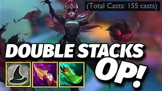 MAGE SYNDRA FARMS DOUBLE STACKS, BEST MAGE HOLDER SET 12 (150+ STACKS) - TFT SET 12 PBE GAMEPLAY