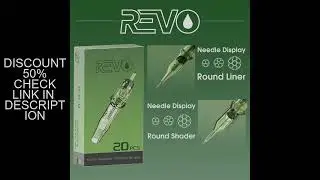 INKIN REVO Cartridge Tattoo Needles Re-define Precision Round Liner Shader Disposable Sterilized Saf