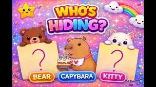 Guess Where the Animals Are! 🐶🐱 Fun Kids Guessing Game