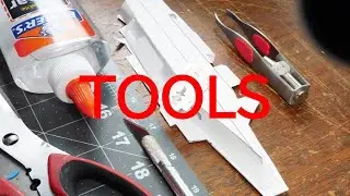 Paper replica scratch-building techniques | The tools