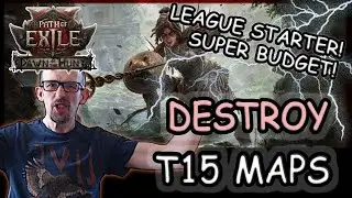T15 Mapping with League Start Gear - Lightning/Crit Amazon - PoE2