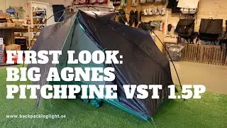 First look: Big agnes Pitchpine VST 1.5