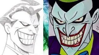 How To Draw The Joker Face  Pencil drawing of The Joker Face