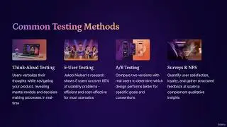 20 Usability Testing & Feedback Loops