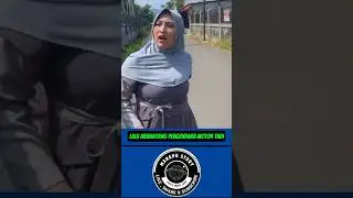 Suami Dibilang Lelet Nyetir, Istri Ambil Alih Setir Endingnya Bikin  Motor Kapok‼️#ngakak #lucu