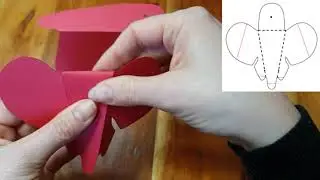 How to: Construct your card Eames Elephant