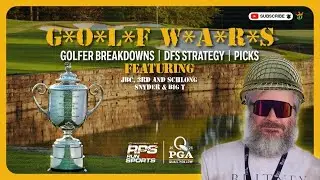 PGA DFS Golf Picks | FEDEX ST JUDE CHAMPIONSHIP | 8/6 - Golf Wars