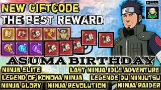 NEW GIFTCODE AMAZING REWARD SPECIAL ASUMA BIRTHDAY NINJA GLORY | LAST NINJA IDLE ADVENTURE