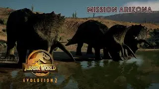 Jurassic World Evolution 2 : Arizona - Complete Mission ( 4K 60FPS ) [NO COMMENTARY]