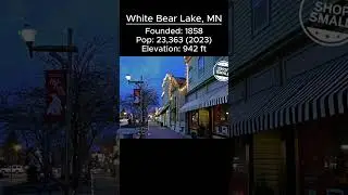 Random US Towns: White Bear Lake, MN #shorts
