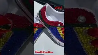 OES bling Low Tops! #bling #converse #conversechucktaylor #converseshoes #customshoes