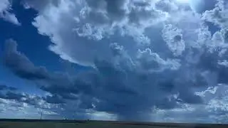 Storm Timelapse Severe Weather on the High Plains!