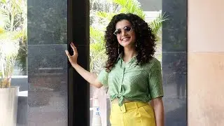 GAME OVER Promotion | Taapsee Pannu Spotted At Juhu