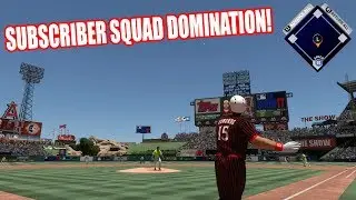 THESE GUYS MUST HAVE RAGED! SUBSCRIBER SQUAD DOMINATION! - MLB The Show 17 Diamond Dynasty Gameplay